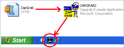 Faire une copie d´écran avec zapgrab