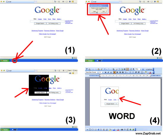 How to copy screen and print screen