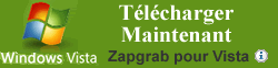 Télécharger Zapgrab pour windows Vista