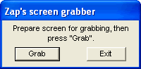 Download Zapgrab, screen capture